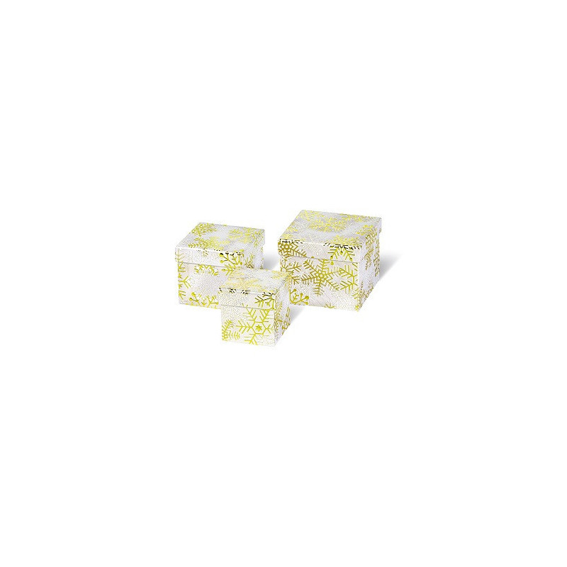 BOITE CADEAU BSB NOEL GOLDEN CRYSTAL 3PCS COMPOSE DE: