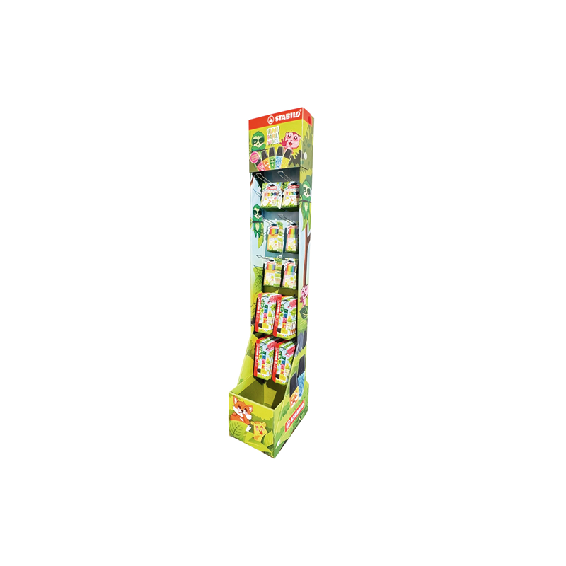 PRESENTOIR STABILO ANIMAL VIBES 68PCS