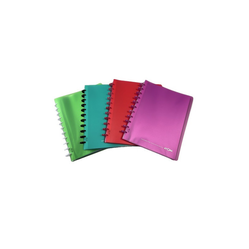 ALBUM PRESENT. A4 ATOMA 60 POCH. PLASTIQUE