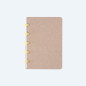 CARNET ATOMA A6 60FLS CARTON BIO BLANCO