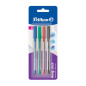 STYLO BILLE PELIKAN HANG STICK 4PCS ASS. (400197455)