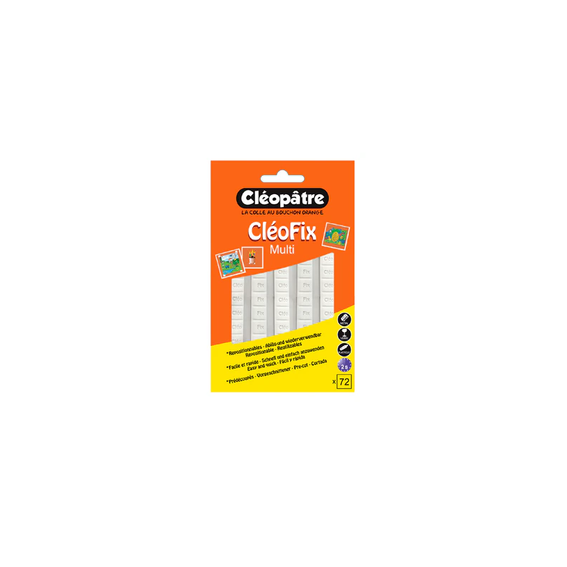 PASTILLES ADHESIVES CLEOPATRE 72PCS
