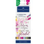 LETTERING SET FABER BLOOM 6PCS