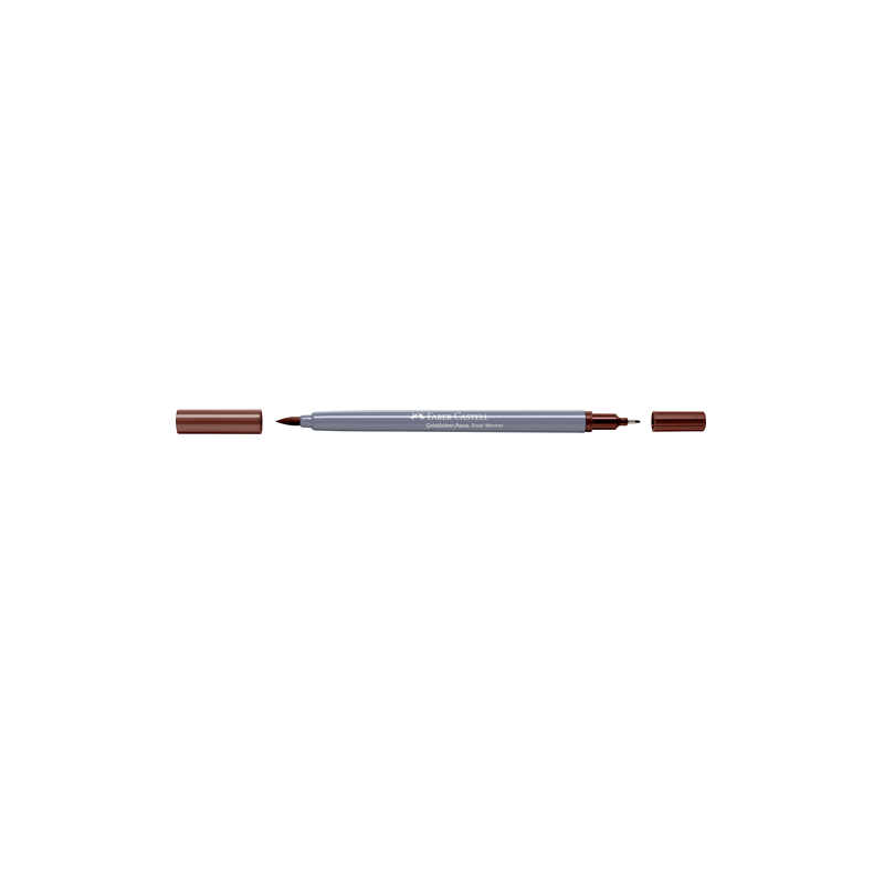 FEUTRE DESSIN FABER GOLDFABER AQUA DUAL MARKER BRUN FONCE