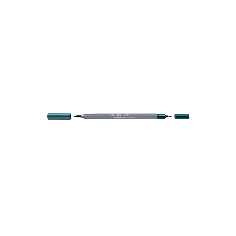 FEUTRE DESSIN FABER GOLDFABER AQUA DUAL MARKER VERT FONCE