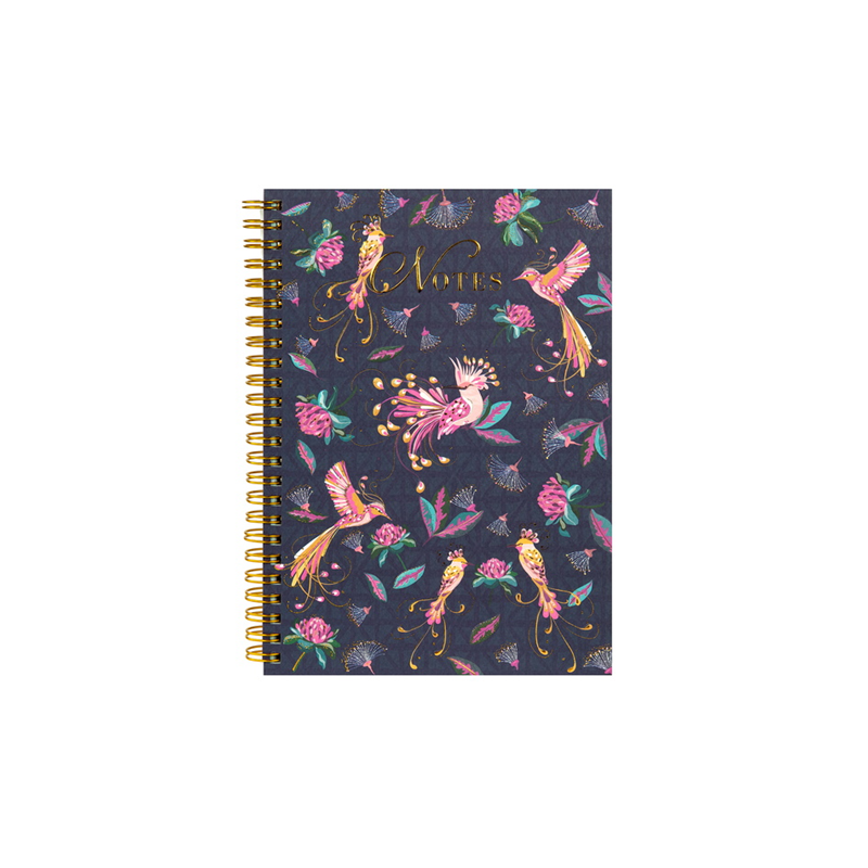 CAHIER GOLDBUCH A5 80FLS LIGNE TROPICAL BIRDS