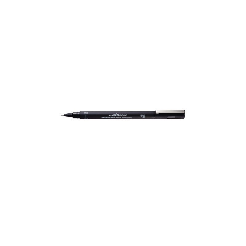 FINELINER UNIBALL PIN 0,5MM NOIR