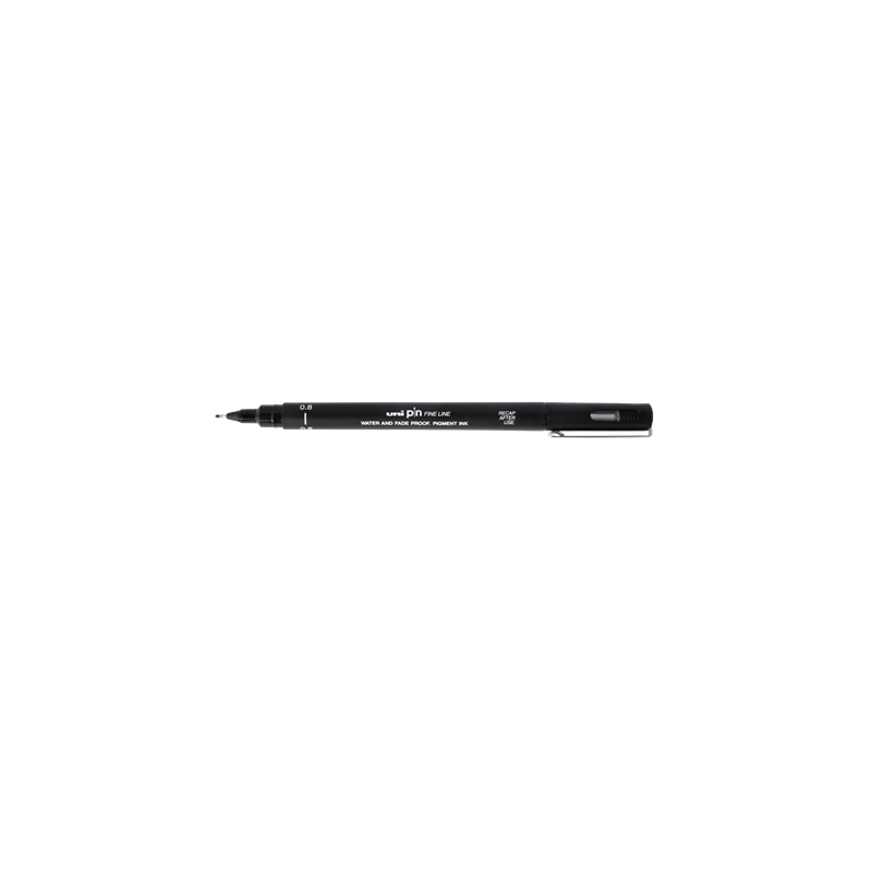 FINELINER UNIBALL PIN 0,8MM NOIR