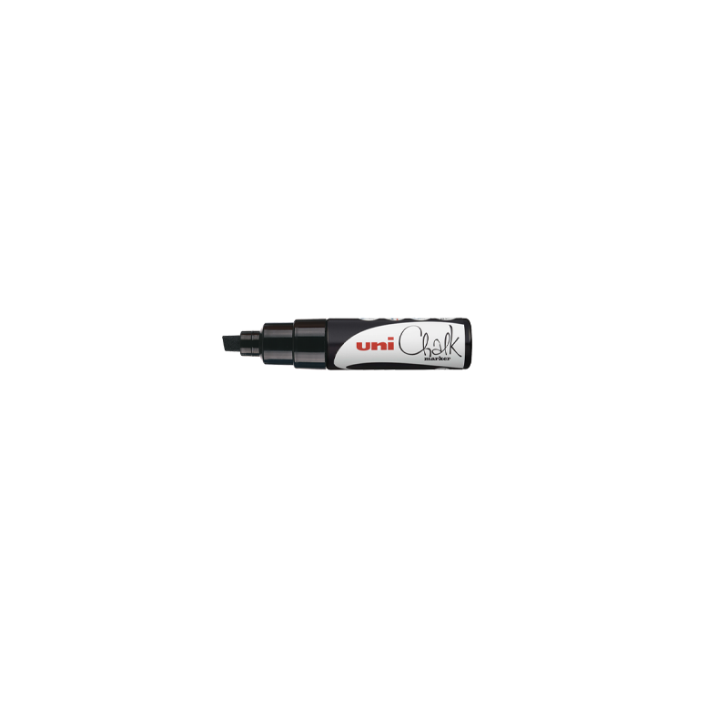 MARQUEUR TABL.NOIR UNI-BALL 8MM NOIR
