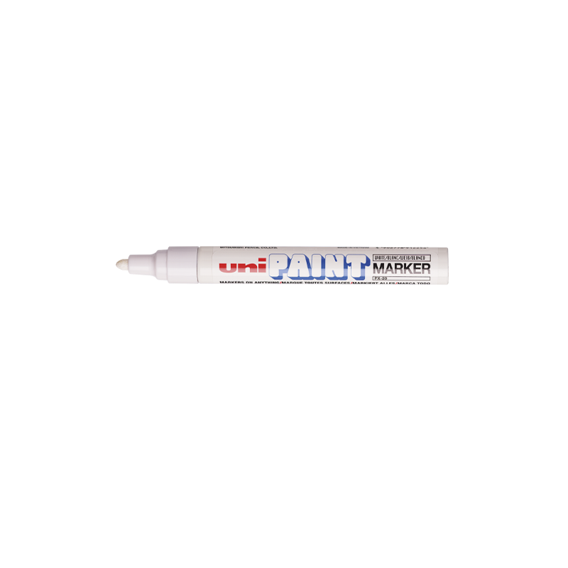 MARQUEUR UNI-BALL PAINT BLANC