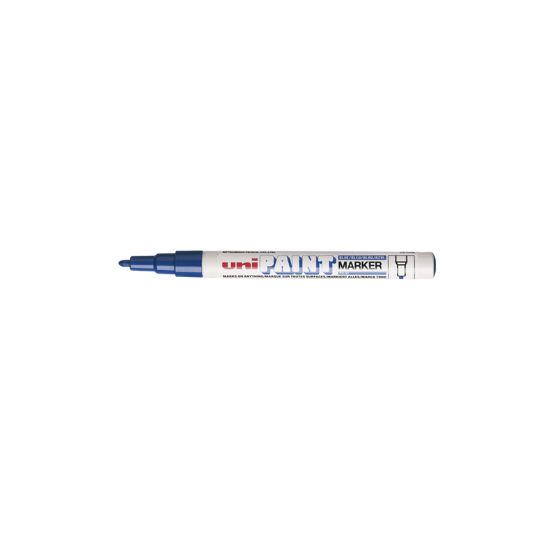 MARQUEUR UNI-BALL PAINT 0,8-1,2MM BLEU FONCE