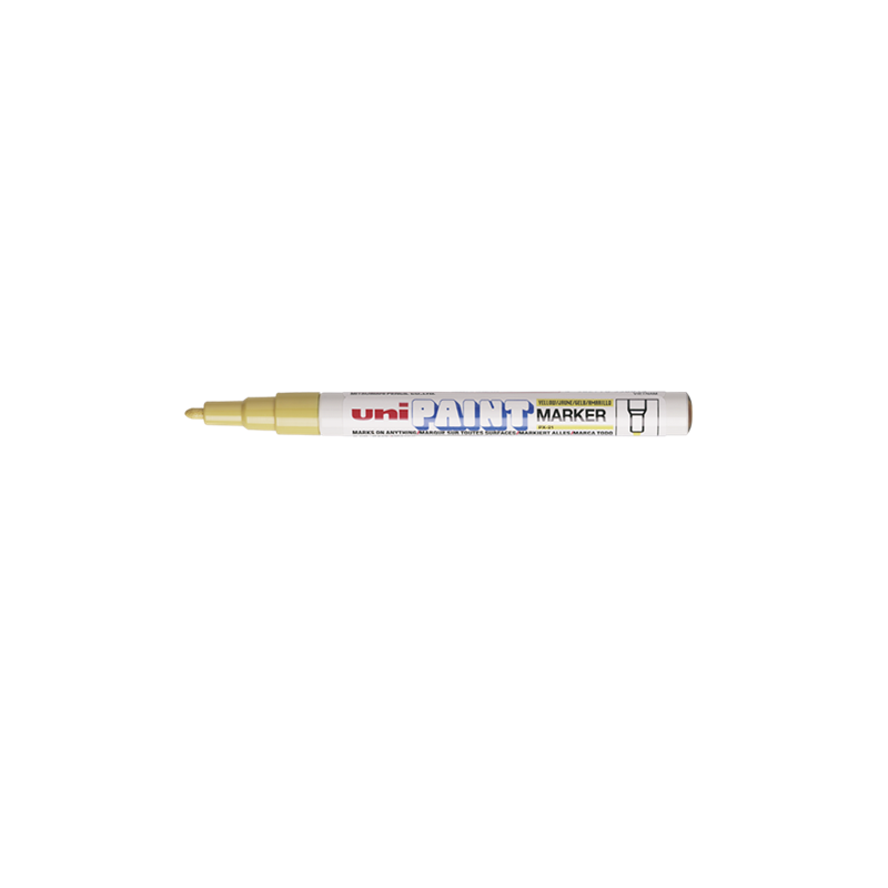 MARQUEUR UNI-BALL PAINT 0,8-1,2MM JAUNE