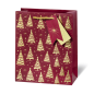 SACHET NOEL BSB 23X19X9CM GOLDEN TREES