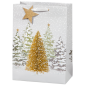 SACHET NOEL BSB 36X26X14CM WHITE SILENCE