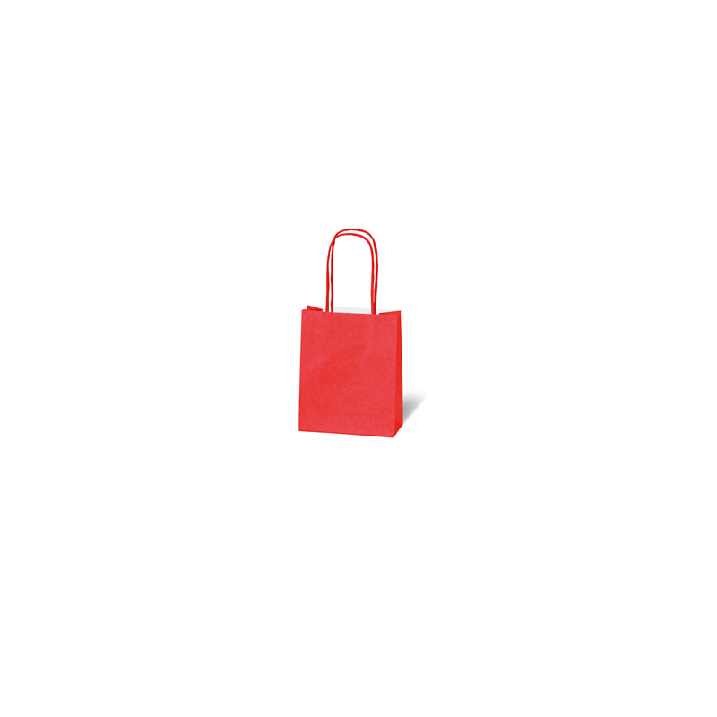SACHET BSB 15X12X5,5CM KRAFT ROUGE