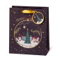 SACHET NOEL BSB 23X19X9CM WINTER VILLAGE