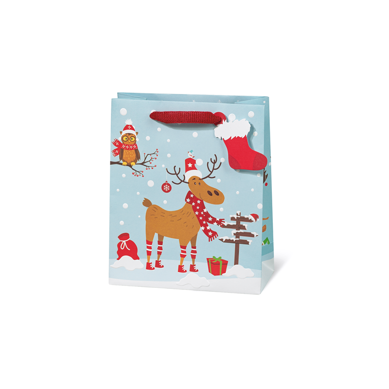 SACHET NOEL BSB 23X19X9CM RUDI