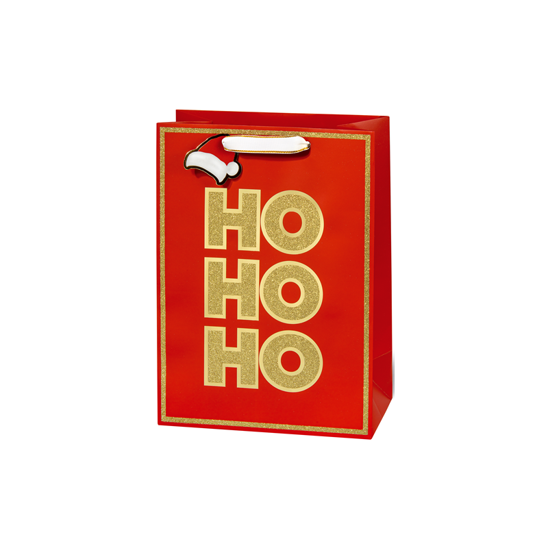 SACHET NOEL BSB 36X26X14CM HOHOHO
