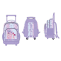 SAC A DOS +ROULETTES KPOP DEMON HUNTERS LILAS