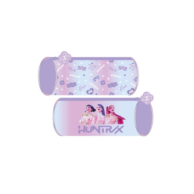 FOURRE-TOUT KPOP RONDE DEMON HUNTERS LILAS