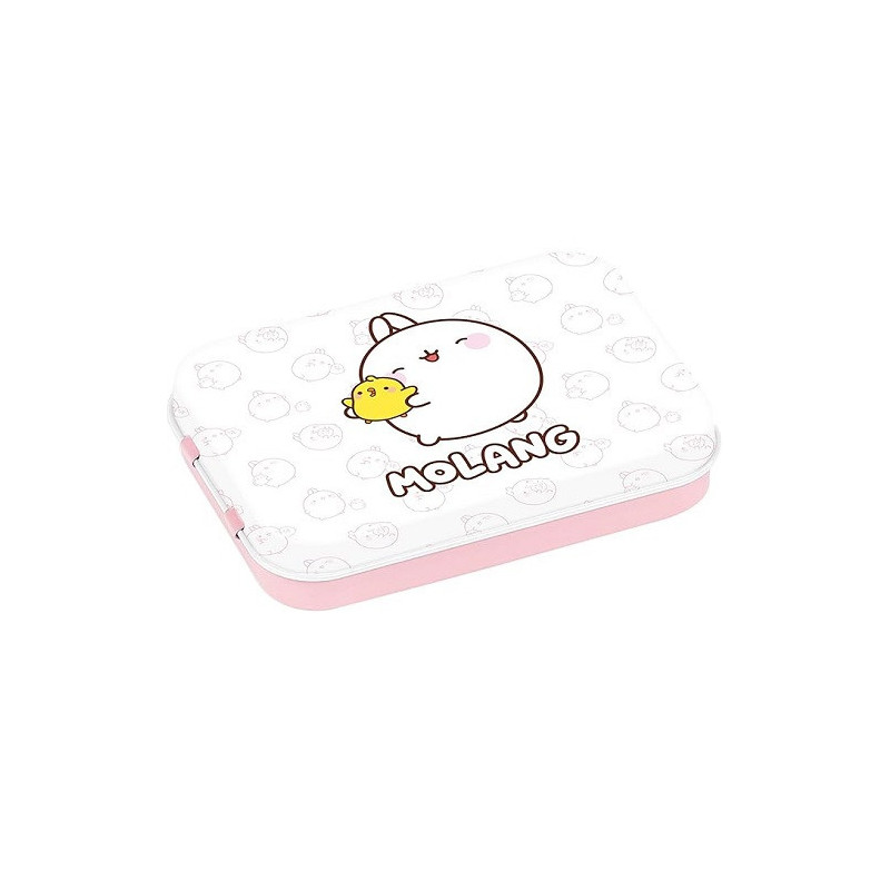 BOITE A BONS POINTS METAL MOLANG BLANC