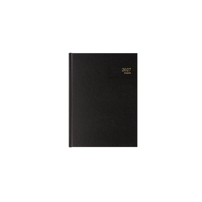 AGENDA BREPOLS 21X29CM 1J./P. BREMAX 1 NOIR