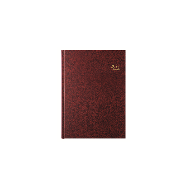 AGENDA BREPOLS 21X29CM 1J./P. BREMAX 1 BORDEAUX