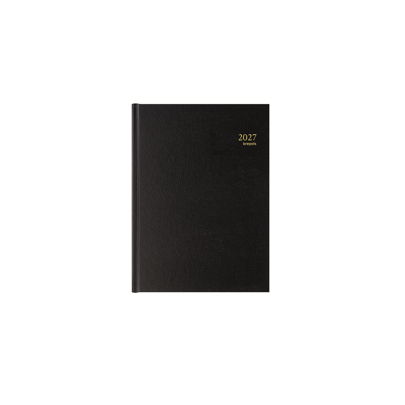 AGENDA BREPOLS 21X29CM 1J./2P. BREMAX 2 NOIR