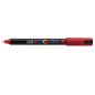 MARQUEUR POSCA POINTE CALIBREE EXTRA-FINE ROUGE