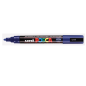 MARQUEUR POSCA POINTE CONIQUE MOYENNE BLEU FONCE