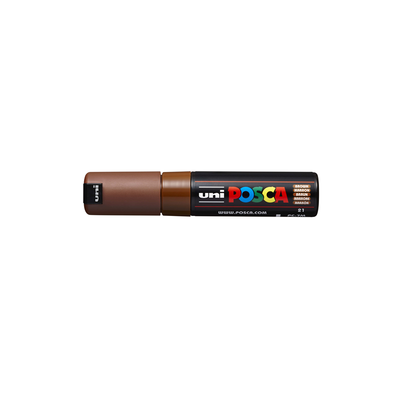 MARQUEUR POSCA POINTE CONIQUE LARGE MARRON