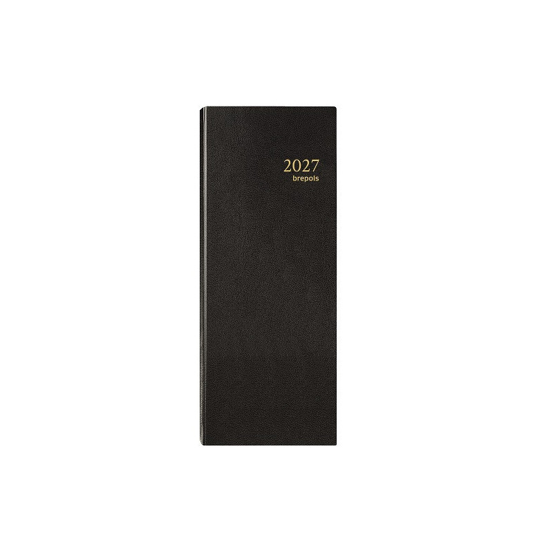 AGENDA BREPOLS 13X33CM 1J./P. SATURNUS LIMA NOIR