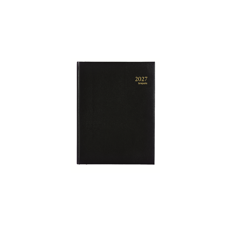 AGENDA BREPOLS 17X22CM 1J./P. AMBASSADOR LIMA NOIR