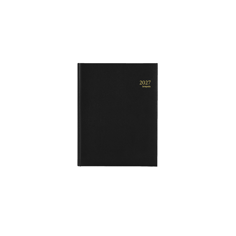 AGENDA BREPOLS 17,1X22CM 1SEM./2P. TIMING LIMA NOIR