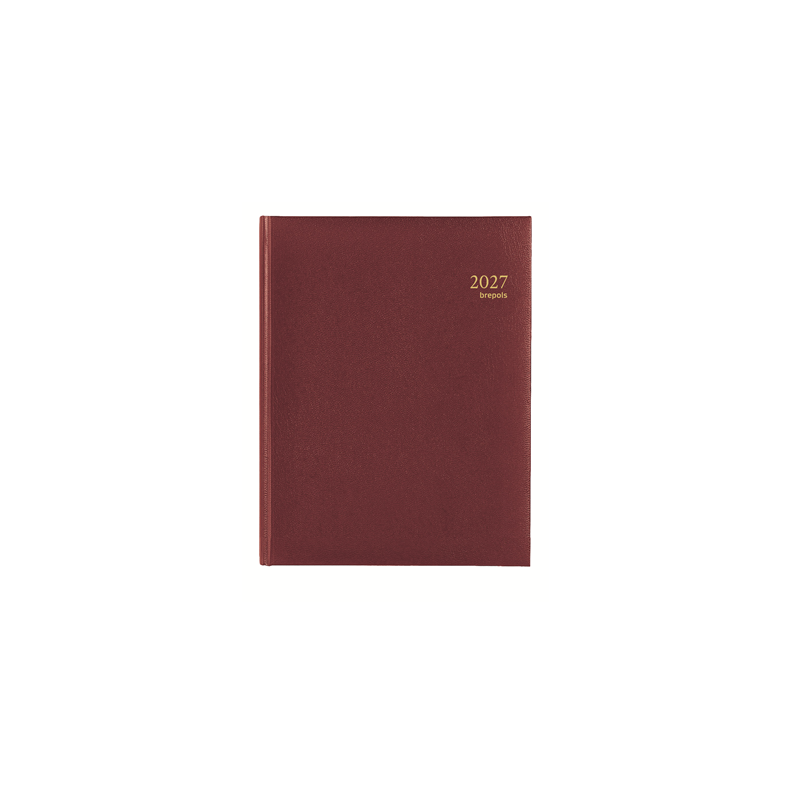 AGENDA BREPOLS 17,1X22CM 1SEM./2P. TIMING LIMA BORDEAUX