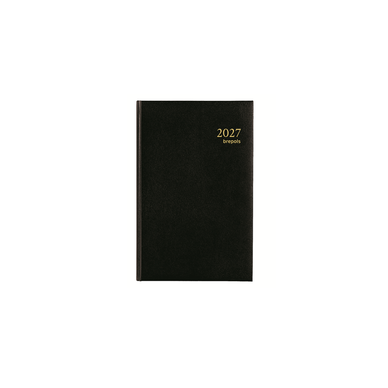 AGENDA BREPOLS 13,3X20,8CM 1J./P. SATURNUS LUXE NOIR