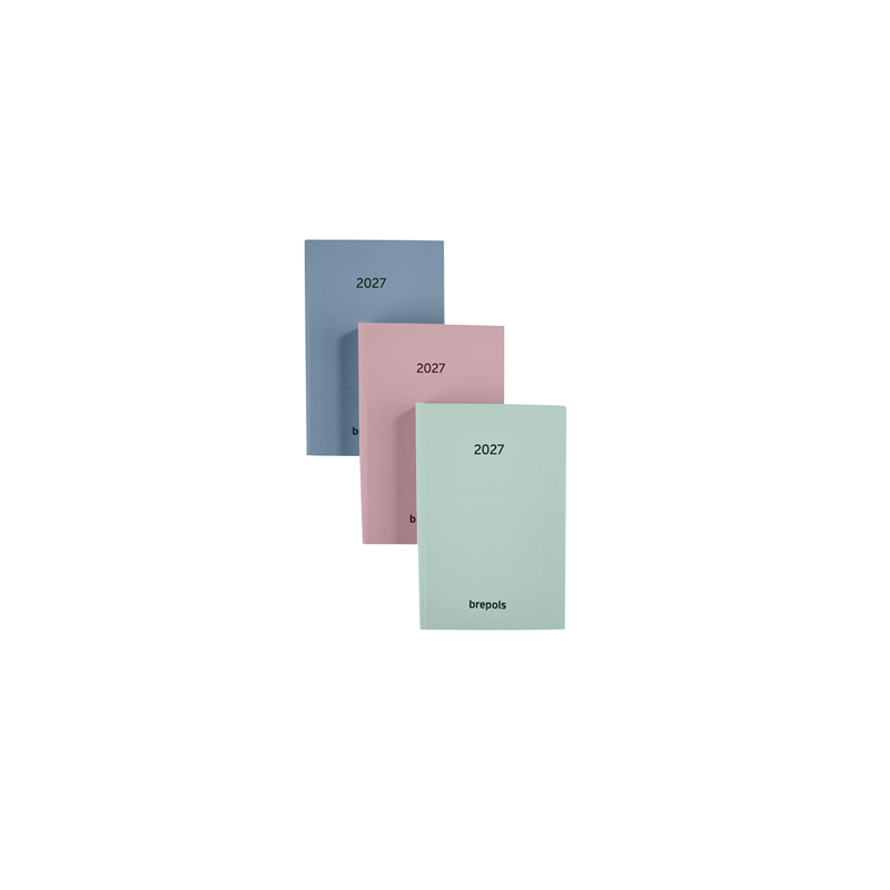 AGENDA BREPOLS 7,7X12CM 1J./P. TRADE SUNRISE ASS.
