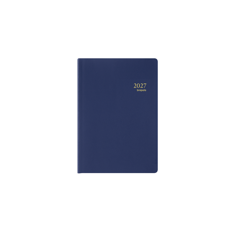 AGENDA BREPOLS 6,8X10,2CM 1SEM./2P. ARMADA SETA BLEU