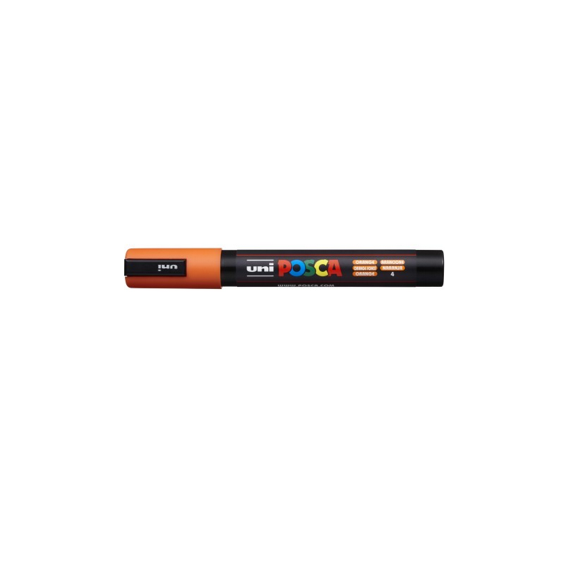 MARQUEUR POSCA POINTE CONIQUE MOYENNE ORANGE FONCE