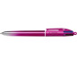STYLO BILLE BIC 4 COULEURS SMOOTH GRADIENT PINK