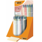 STYLO BILLE BIC 4 COULEURS MINERAL TONES PRES. 30PCS