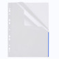HOUSSE A4+ TRANSP. FOLDERSYS 110MY BLEU
