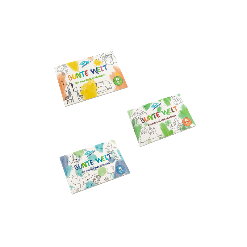 LIVRE DE COLORIAGE WEDO 21CMX14CM