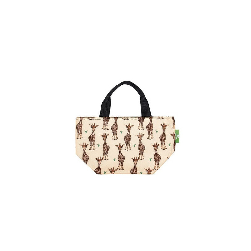 SAC A DEJEUNER ECOCHIC GIRAFFES BEIGE