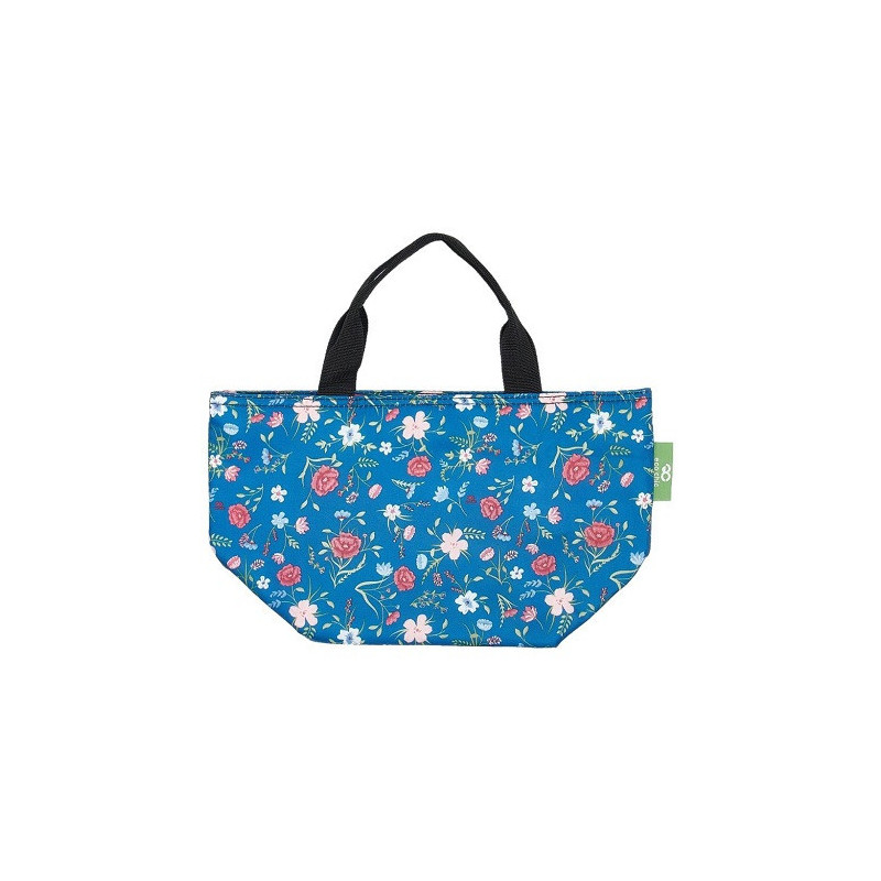 SAC A DEJEUNER ECOCHIC FLORAL NAVY