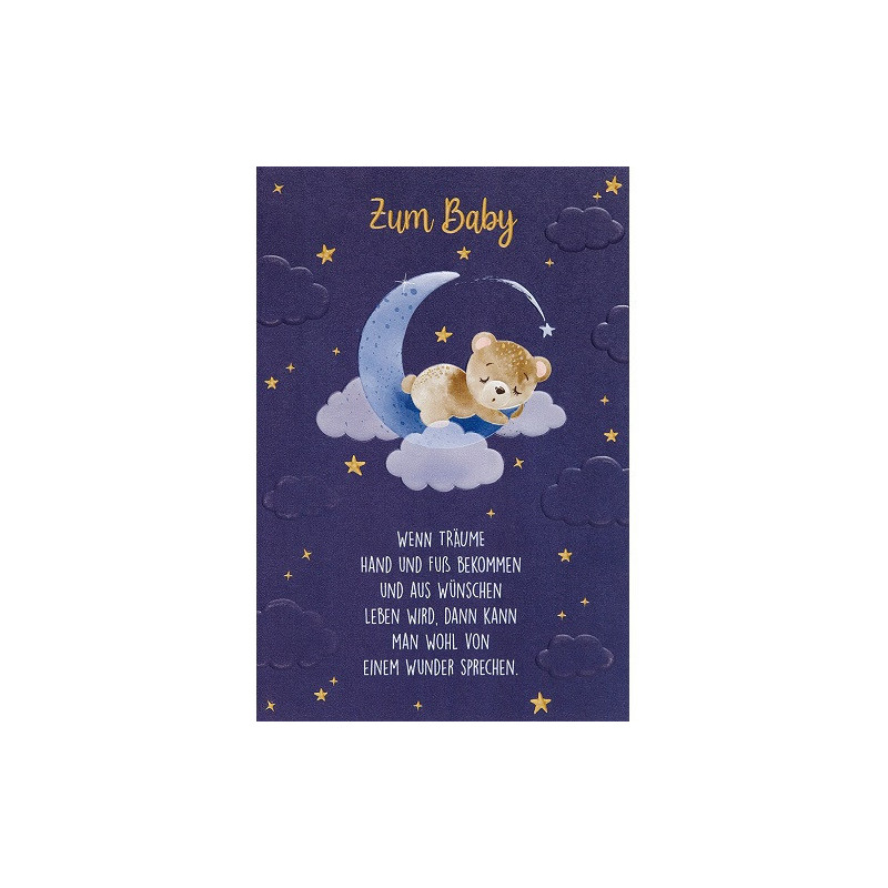 CARTE VOEUX BSB NATURE CARD NAISSANCE