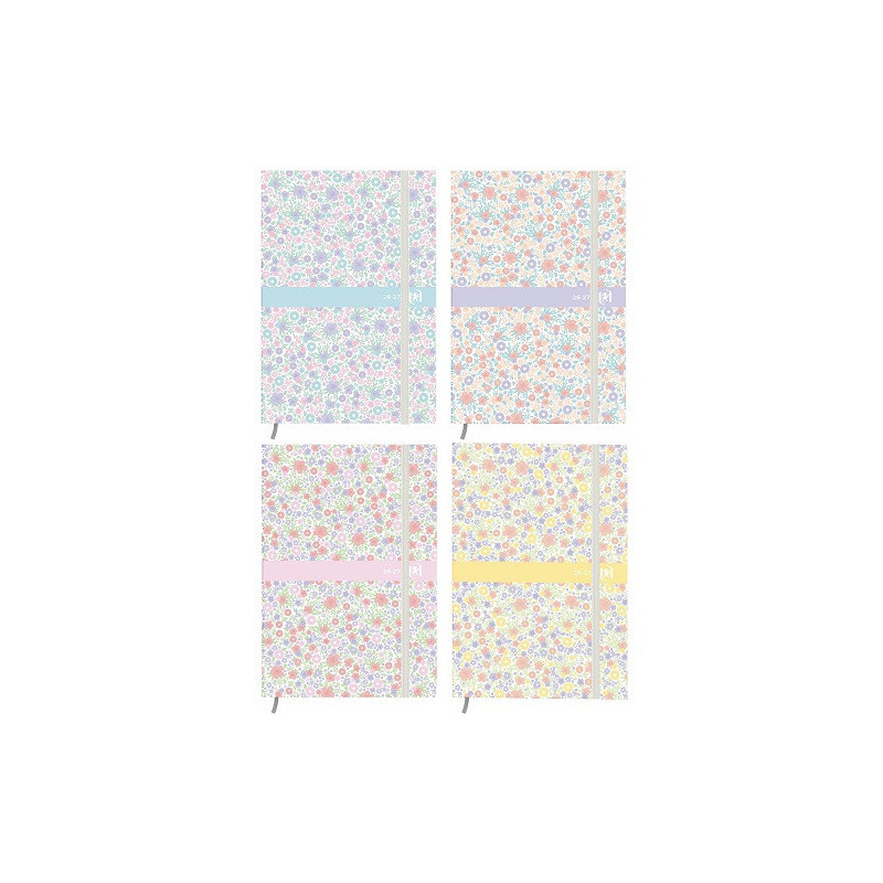 AGENDA SCOLAIRE OXFORD FLOWERS