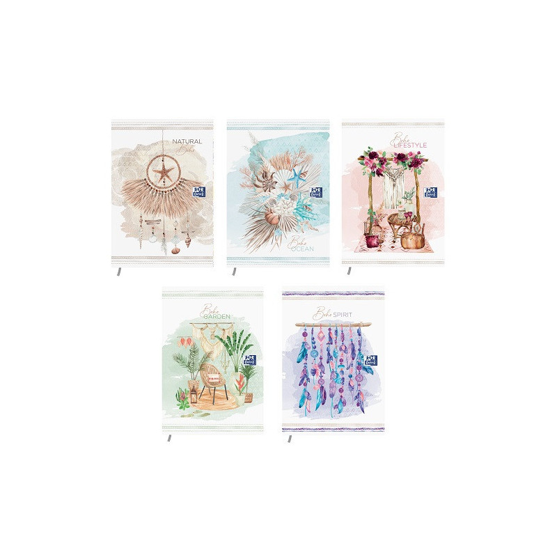 AGENDA SCOLAIRE OXFORD BOHO CHIC