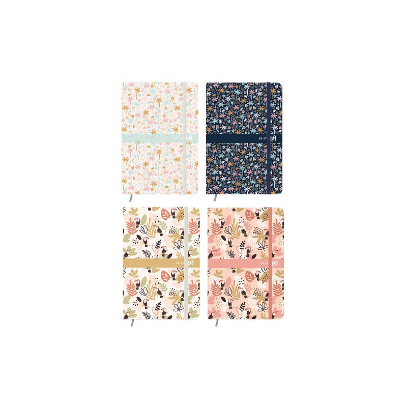 AGENDA SCOLAIRE OXFORD MOTIFS DE CAMILLE