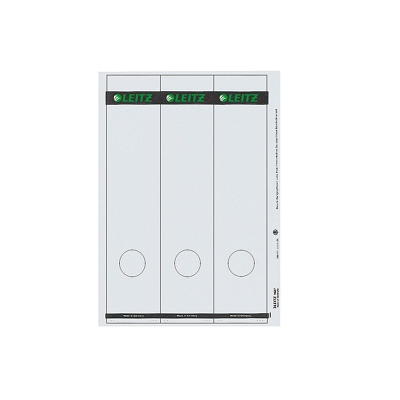 DOS CLASSEUR LEITZ AUTOC. 1687 7CM GRIS 75PCS / A4